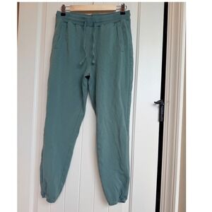 Barefoot Dreams Seafoam Green Track Joggers